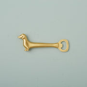Gold Whimsical Bottle Opener, Dog