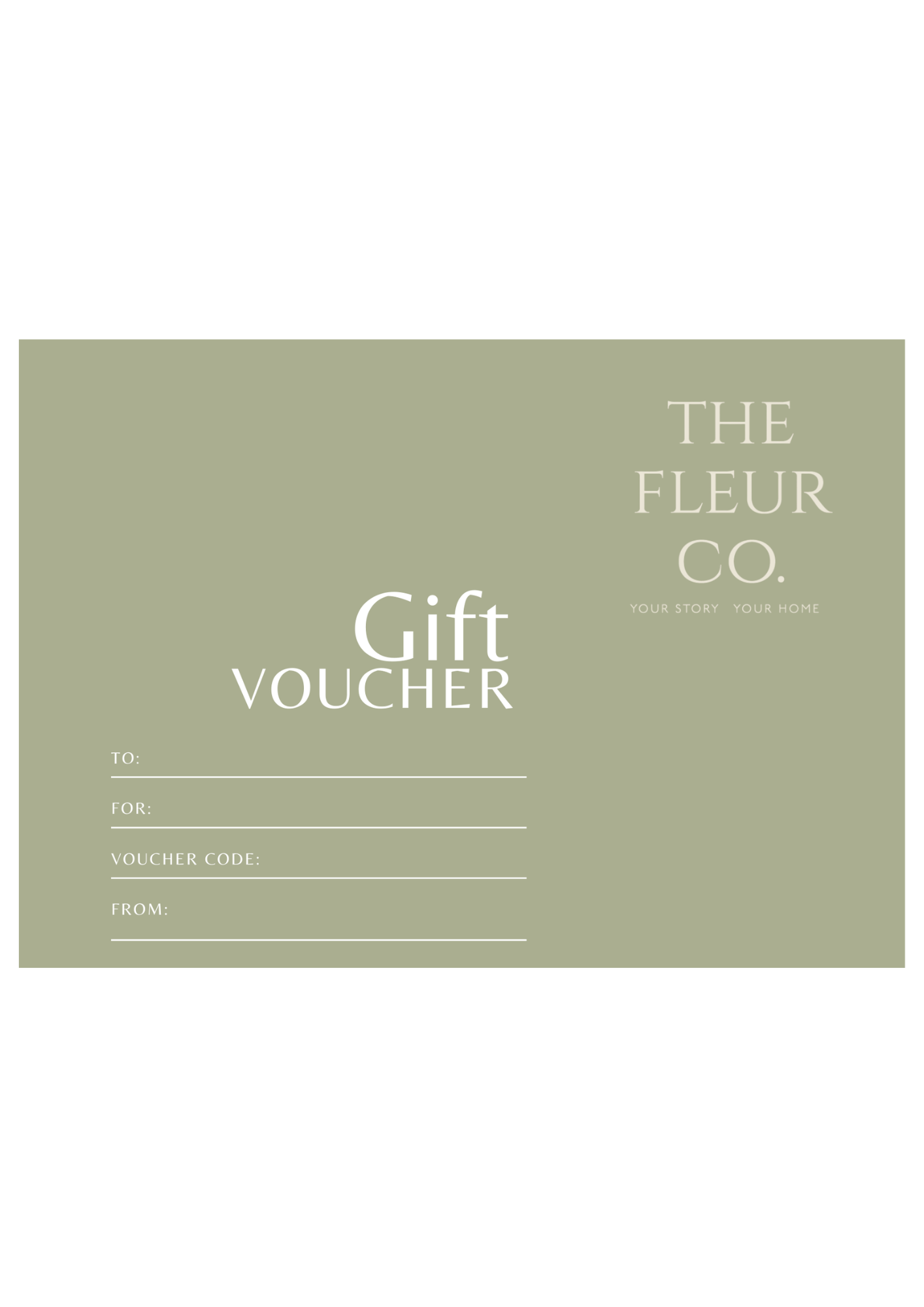 The Fleur Company Gift Card