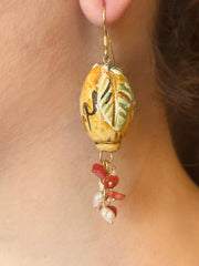 Yellow Lemon Earrings